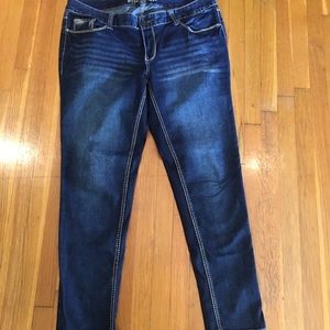 Ariya straight leg dark wash size 14